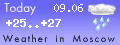 weather in Moscow